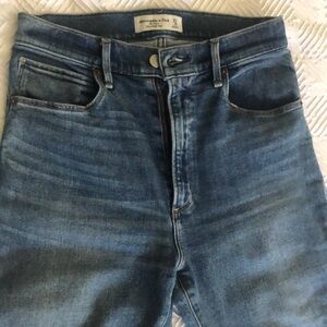 Abercrombie and Fitch The Flare Ultra High Rise jeans